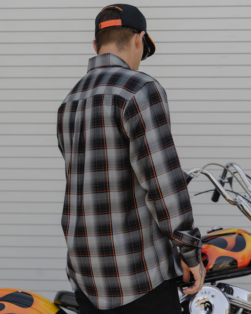 SPRINGER BAMBOO LONG SLEEVE BUTTON UP - MENS
